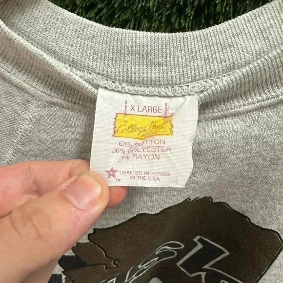 Vintage 1989 Alaska State  Crewneck Size XL - Picture 3 of 10